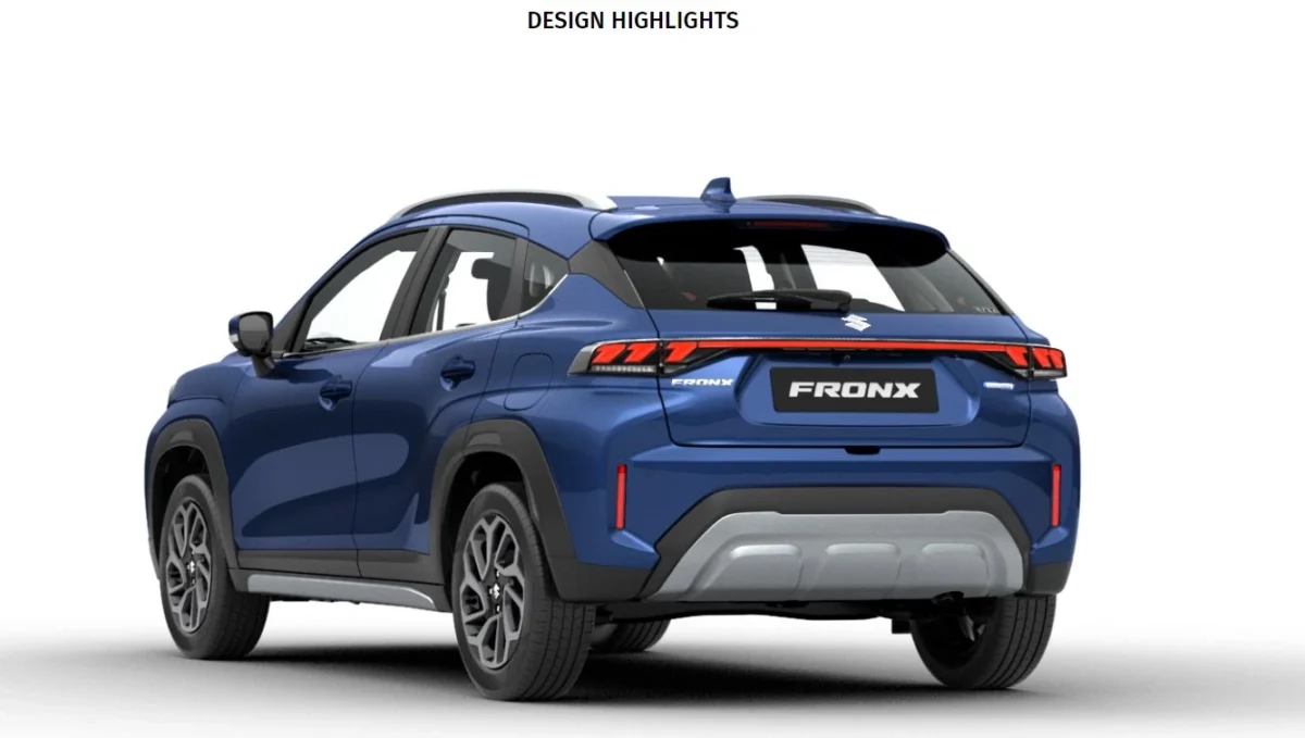 Maruti-Suzuki-Fronx-rear-photo