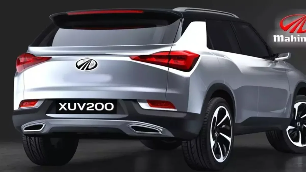 Mahindra-XUV-200-rear-photo